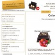 Catalogue Aquarelle Gourmand : sur son nouveau site, un service exceptionnel, tant par la qualité de ses chocolats et de ses délices fruités que par la fiabilité et la rapidité de ses envois. Catalogue en ligne.