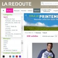 Le catalogue de La Redoute présente une section spéciale Sport mettant en vedette les produits Adidas.