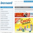 Catalogue Bernard : le catalogue Bernard propose des produits de nettoyage (essuie mains, lave vitres, désodorisation), de sécurité (alarmes, échelles) et des équipements et fournitures (bonbonnes d'eau minérale, mobilier de classement).