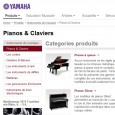 Il s'agit ici d'un catalogue d'instruments de musique, pas de moto! Yamaha propose des instruments (piano, guitare, batterie), de l'informatique musicale et des accessoire.