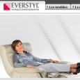 CATALOGUE EVERSTYL Catalogue Everstyl : une collection de fauteuils et de canapés de relaxation. On a le goût de prendre un bon livre et de s'installer pour quelques heures juste à feuilleter leur catalogue!