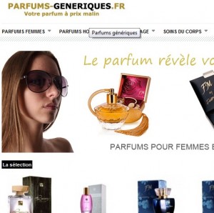 Catalogue Parfums Génériques