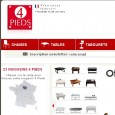 CATALOGUE 4 PIEDS Catalogue 4 pieds : Vous cherchez une table ou des chaises? Si ça a 4 pattes, le catalogue 4 pieds vous aidera!
