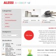 Alessi Sur Alessi, vous trouverez une sélection très complète d'ustensiles de cuisine de très bonne qualité. Le catalogue en ligne comprend aussi des accessoires et objets de décoration pour donner à votre table une allure digne de votre cuisine!